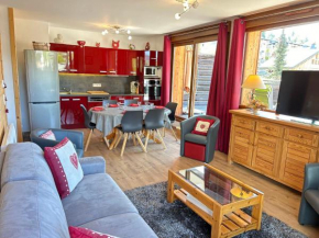 Appartement 6 pers, 50m des pistes, centre, terrasse 48m², parking, WiFi - Les Gets - FR-1-623-1